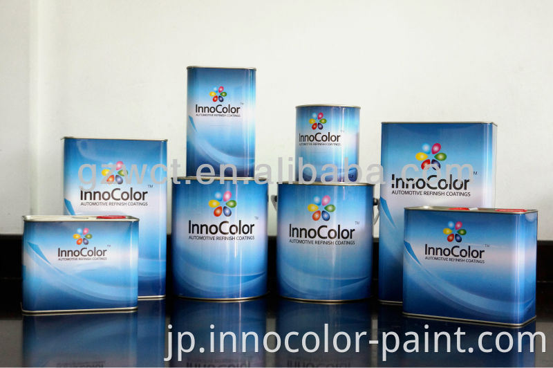 Innocolor Automotive Refinish Paint 1K Solid Colors Super Deep Black